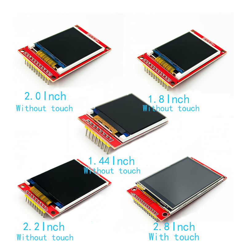 Ili9341 - 1.44/1.8/2.0/2.2/2.8 นิ้วหน้าจอสี TFT LCD โมดูลไดรฟ์ ST7735