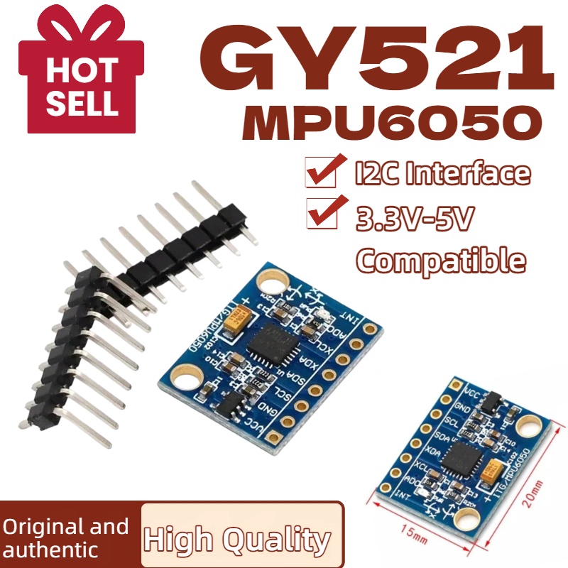 Mpu6050 - 1/5/10 ชิ้น GY521 GY-521 MPU6050 IIC