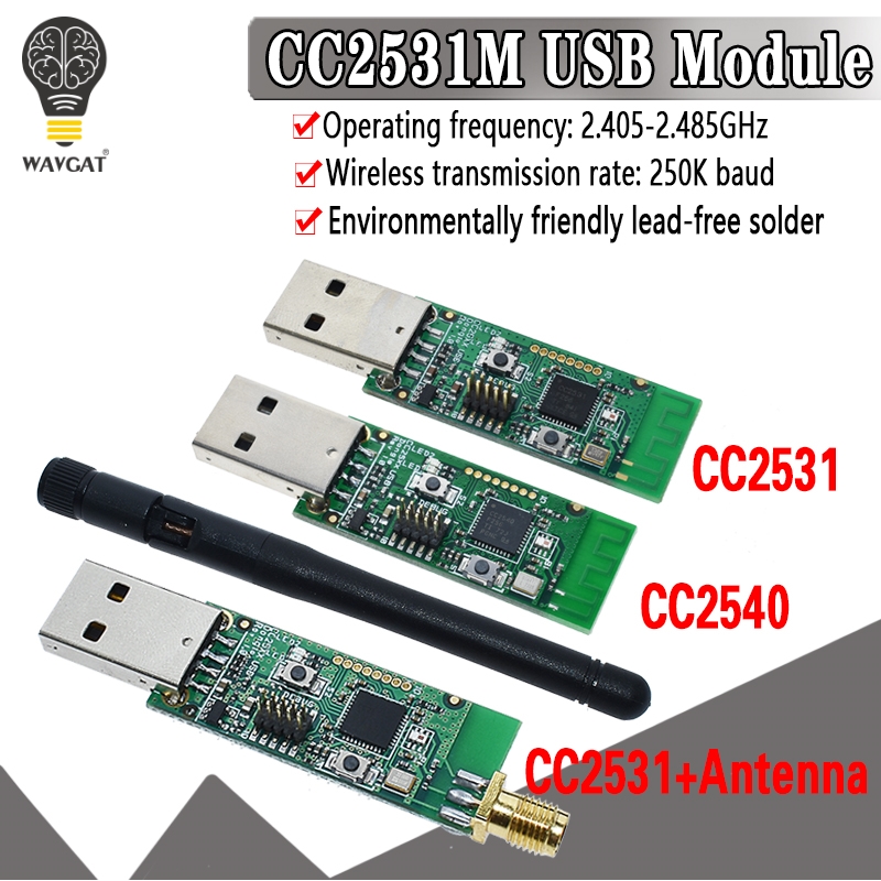 Zigbee Cc2531 - ไร้สาย Zigbee CC2531 CC2540 Sniffer Bare