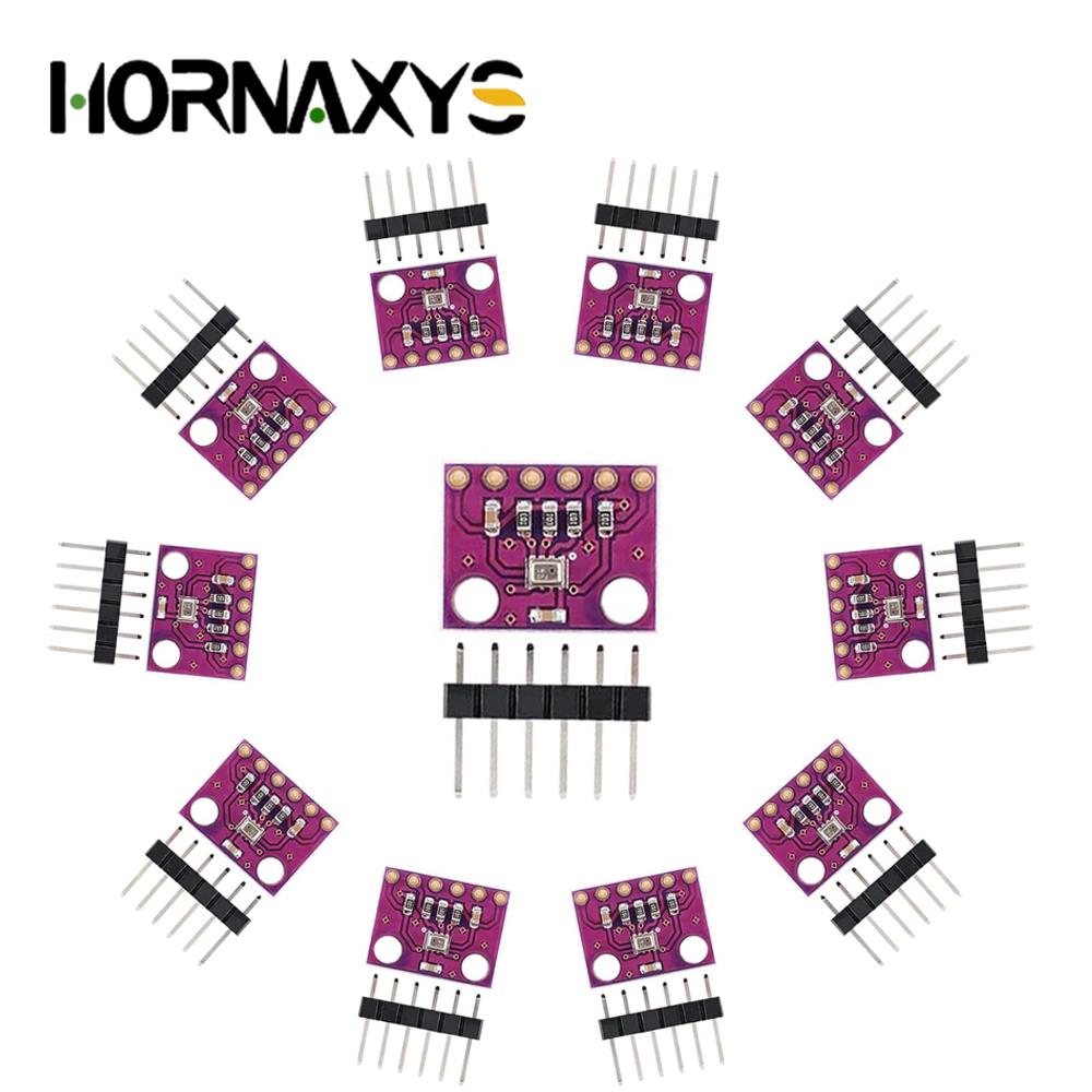 Bme280 - 1-10ชิ้น BMP280-3.3V BME280 5V โมดูลดิจิตอลความดันบารอมิเตอร์บอร์ดบรรยากาศเซ็นเซอร์โมดูลความสูง I2C