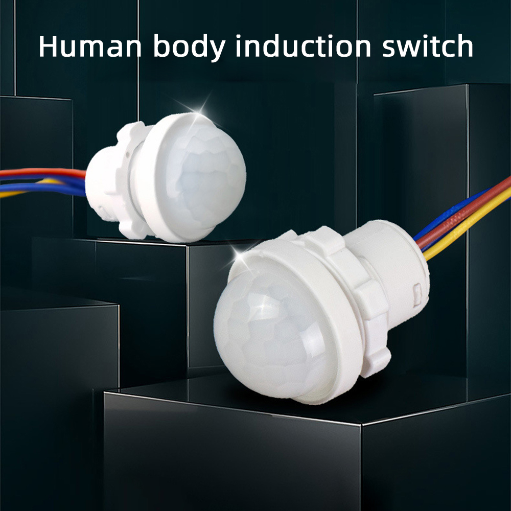 Pir Motion Sensor - เซนเซอร์เซ็นเซอร์ตรวจจับการเคลื่อนไหวอินฟาเรด PIR เซ็นเซอร์ตรวจจับการเคลื่อนไหวขนาดเล็ก AC 110V 220V