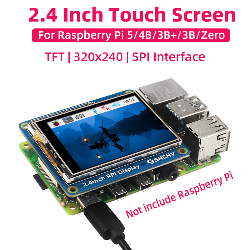 Tft Display 2.4 - SHCHV หน้าจอสัมผัสขนาด 2.4 นิ้วสําหรับ Raspberry Pi