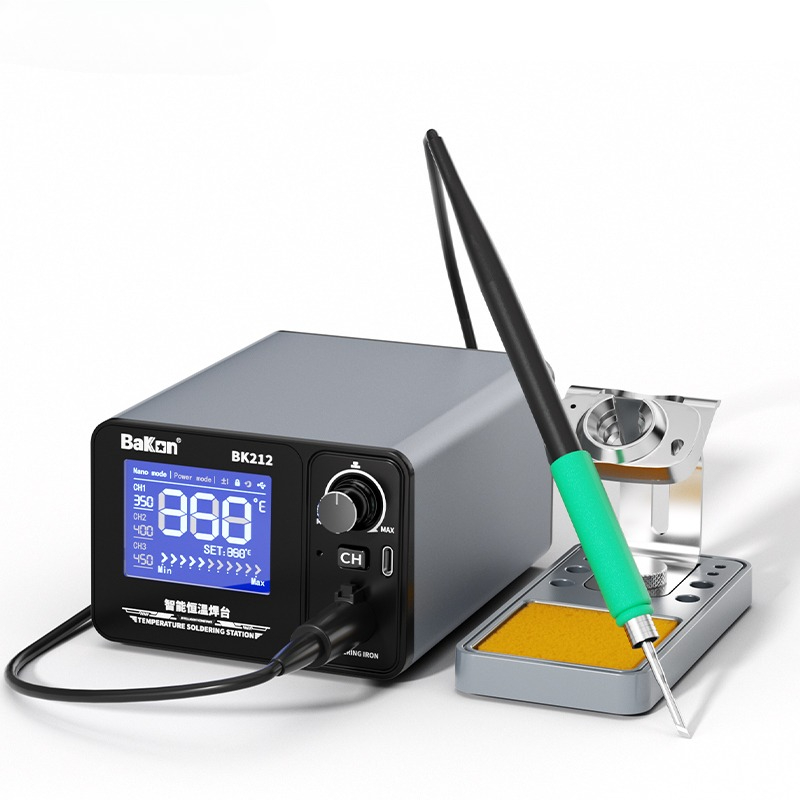 Soldering Iron Temperature Probe - สถานีบัดกรีอัจฉริยะ Bakon BK212 180W, 100-480 °