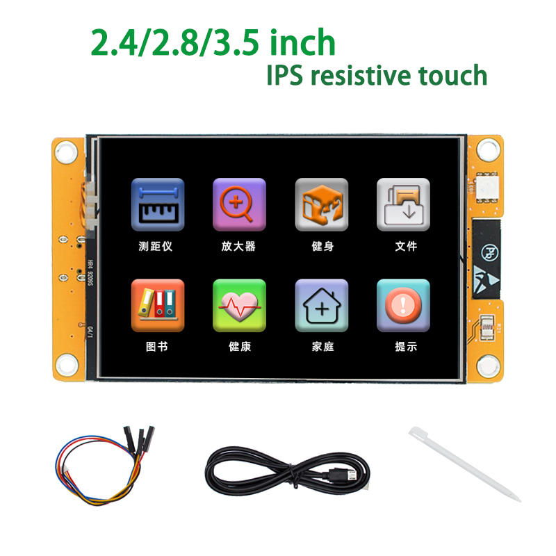 Tft Display 2.4 - บอร์ดพัฒนา ESP32 Arduino lvgl WiFi &