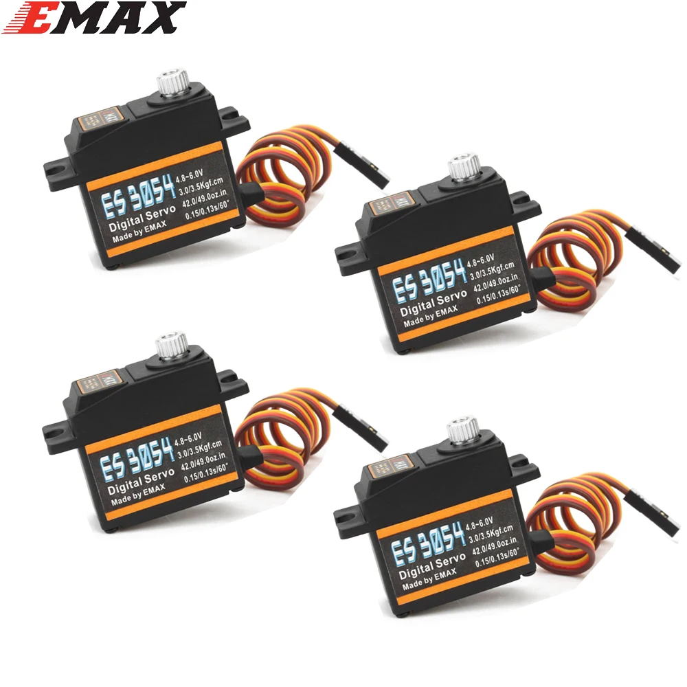Servo Sg90 - Emax ES08MD ES08MDII II ES08A SG90โลหะขึ้นเซอร์โวดิจิตอลสำหรับเกียร์
