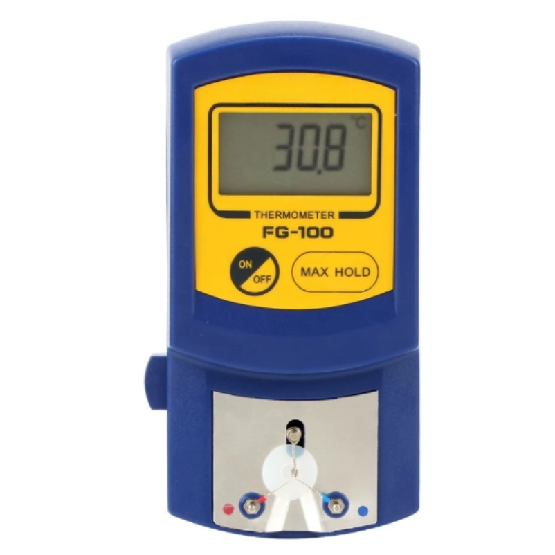 Soldering Iron Temperature Probe - FG100 อุปกรณ์เสริมสำหรับทดสอบอุณหภูมิปลายหัวแร้งบัดกรี โพรบ 191 เทอร์โมมิเตอร์ปลายหัวแร้งบัดกรี สำหรับการปรับเทียบสถานีบัดกรี