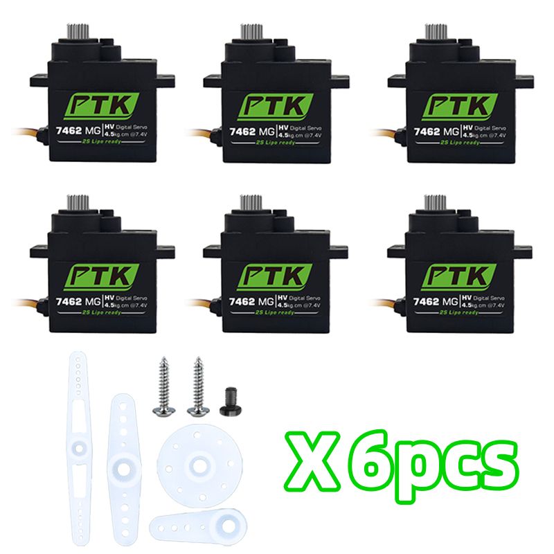 Servo Sg90 - PTK 7462W MG เกียร์โลหะ 9g micro