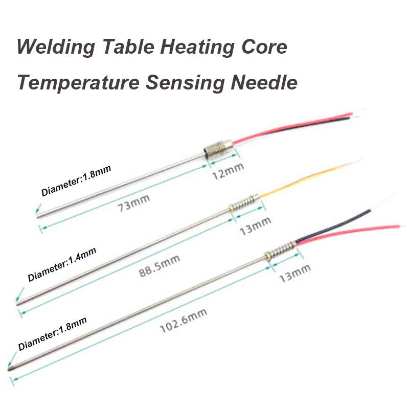 Soldering Iron Temperature Probe - หัววัดอุณหภูมิแบบเทอร์โมคัปเปิลชนิด K รุ่น 1PC 203H/205H สำหรับแท่นเชื่อม