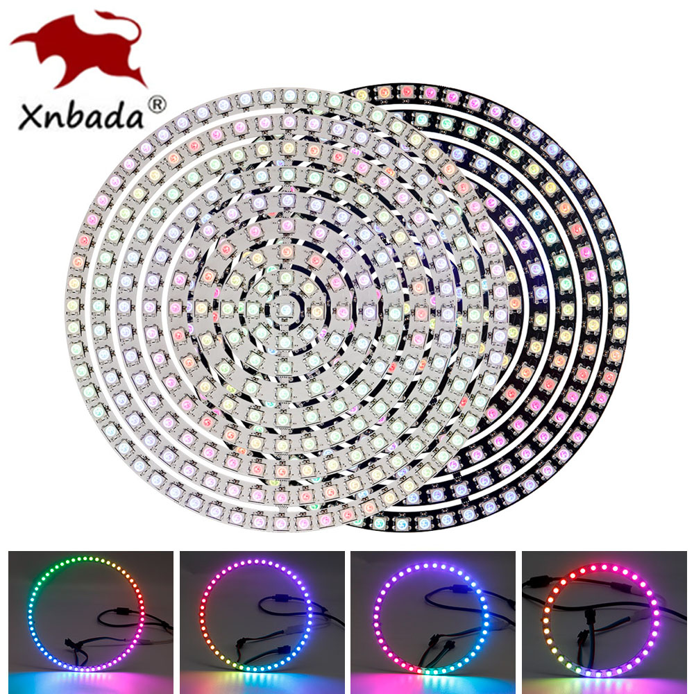 Neopixel - WS2812B RGBIC LED แหวนแอดเดรสแอดเดรส WS2812 รอบโมดูล
