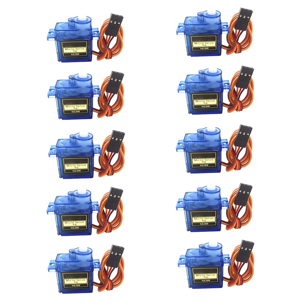 Servo Sg90 - SG90 ไมโครเซอร์โวมอเตอร์ 9g แพ็คจำนวนมาก 5/10/20 ชิ้น