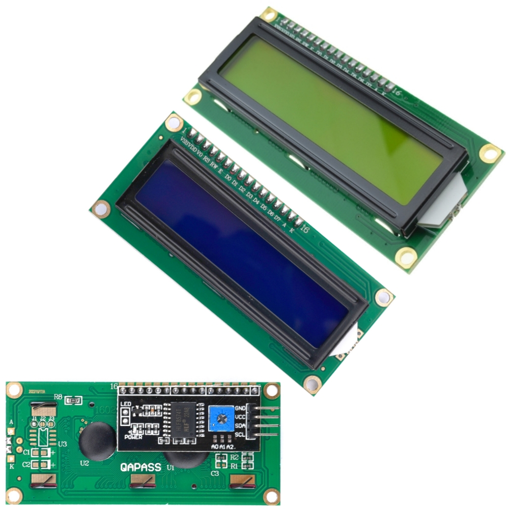 Lcd 1602 - หน้าจอ LCD1602 พร้อมไฟแบ็คไลท์ โมดูลจอแสดงผล LCD ขนาด