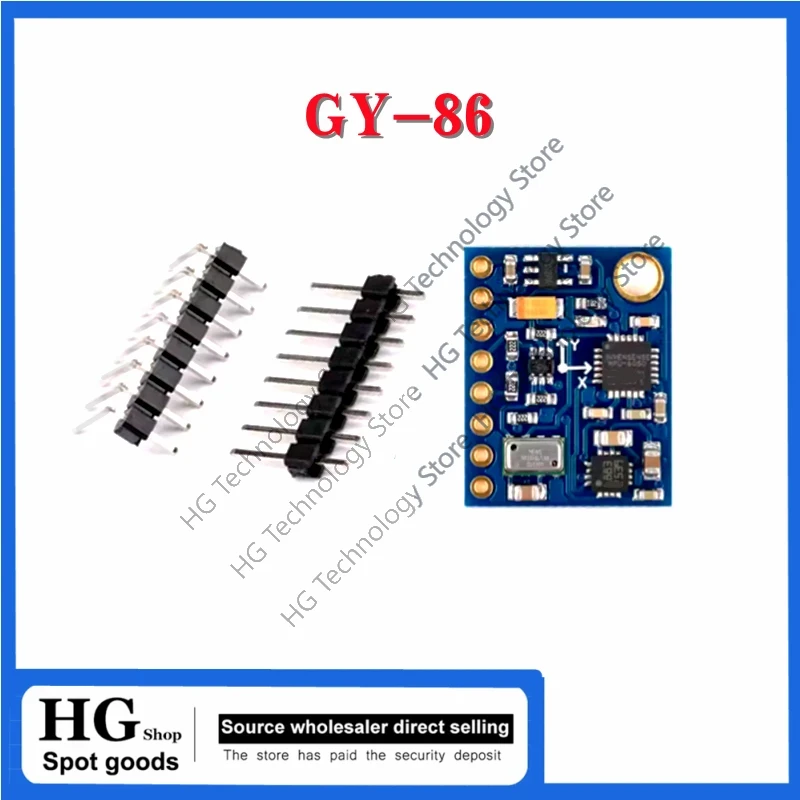 Mpu6050 - MPU6050ควบคุมการบินโมดูล MWC โมดูลควบคุมการบิน10DOF GY-86เซ็นเซอร์โมดูล MS5611