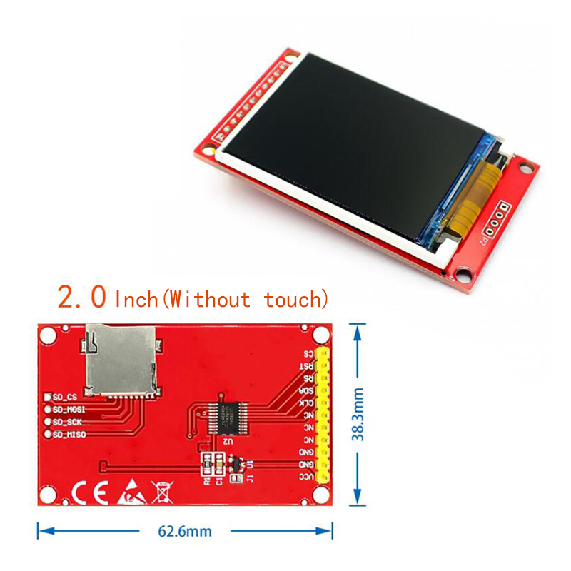 1.44/1.8/2.0/2.2/2.8 นิ้วหน้าจ - Ili9341 บทวิจารณ์และราคา