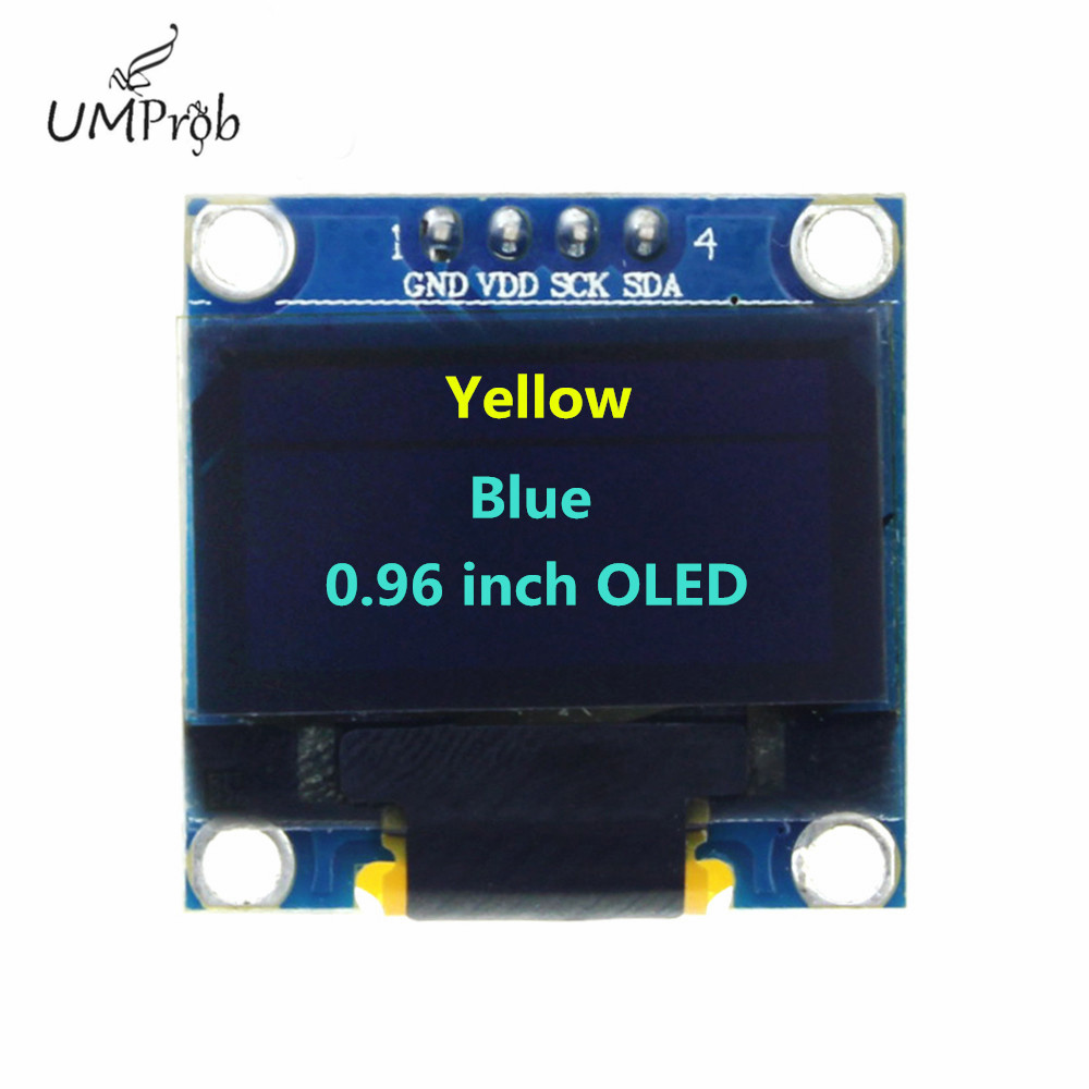 จอแสดงผล OLED LCD ขนาด 0.91 นิ - Ssd1306 บทวิจารณ์และราคา