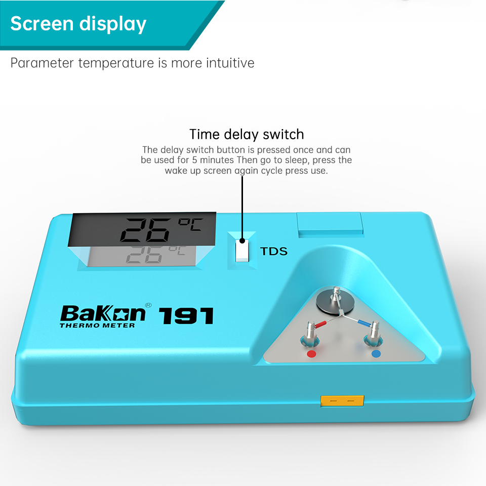 บาคอน บีเค 191 เครื่องวัดอุณหภ - Soldering Iron Temperature Probe บทวิจารณ์และราคา