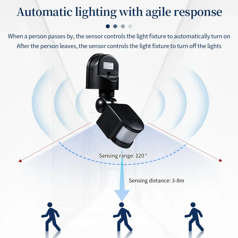 110-240V PIR Motion Sensor 12V - Pir Motion Sensor บทวิจารณ์และราคา