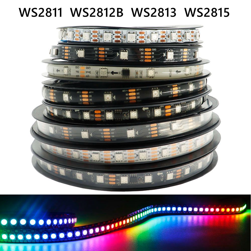 WS2811 WS2812B WS2813 WS2815 5 - Ws2812B Strip 5V บทวิจารณ์และราคา