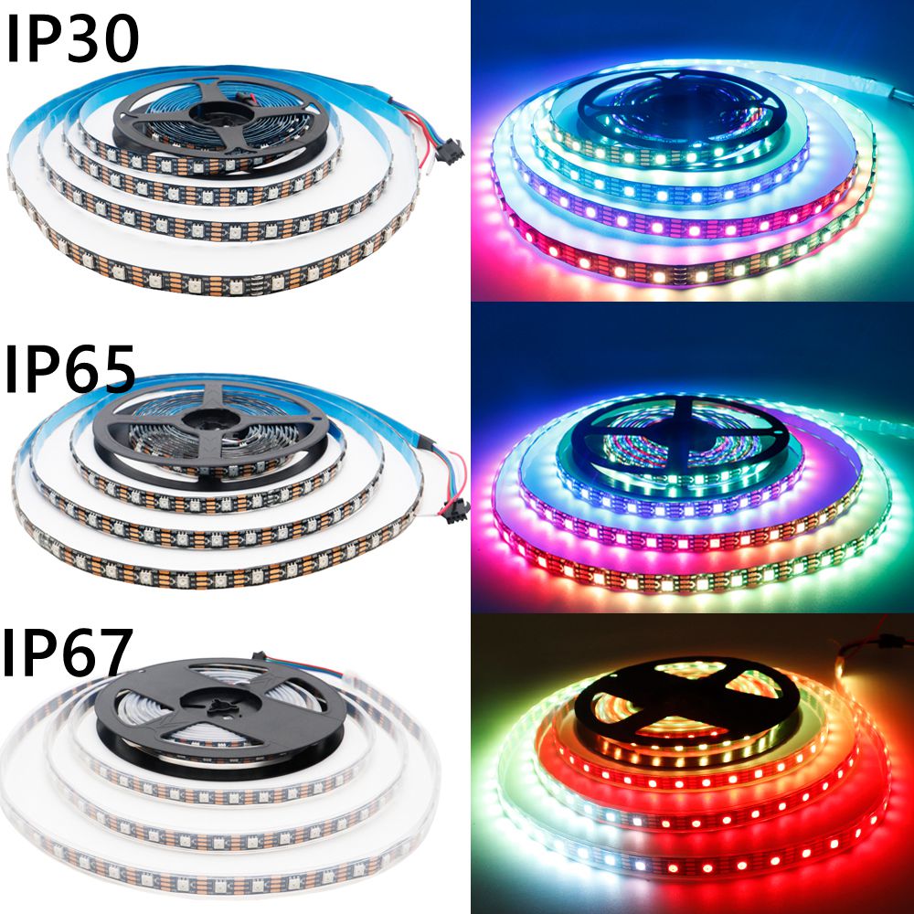 WS2811 WS2812B WS2813 WS2815 5 - Ws2812B Strip 5V บทวิจารณ์และราคา