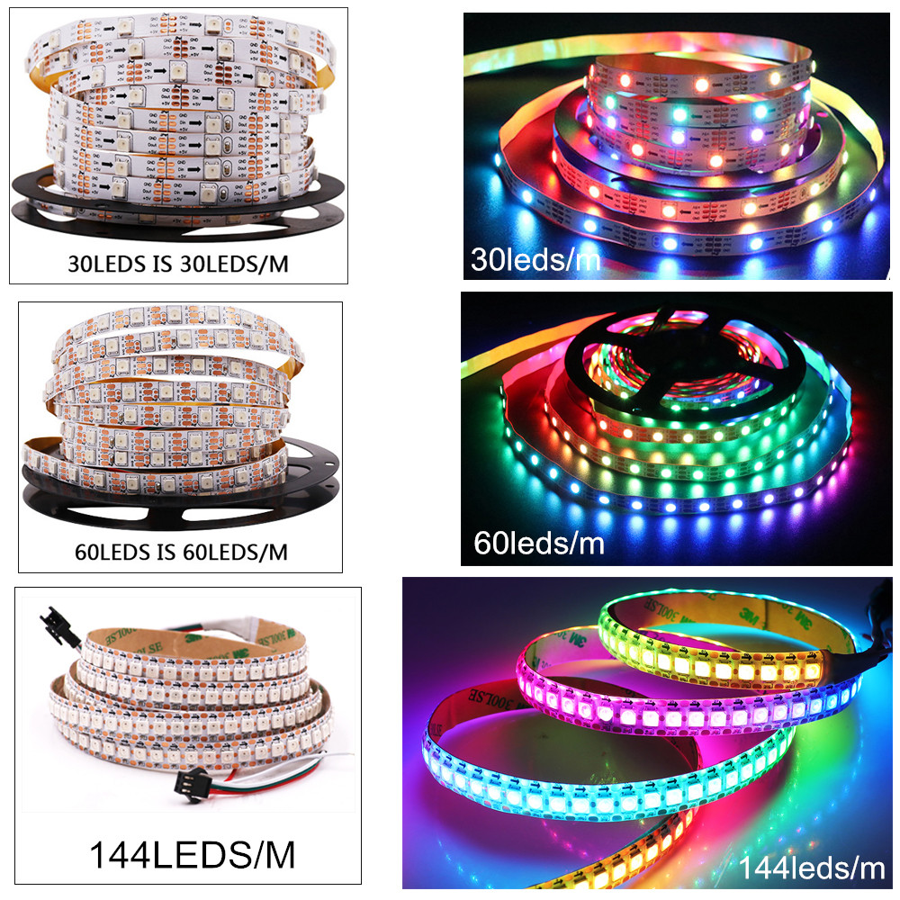 DC 5V WS2812B LED กันน้ำ30LEDs - Ws2812B Strip 5V บทวิจารณ์และราคา
