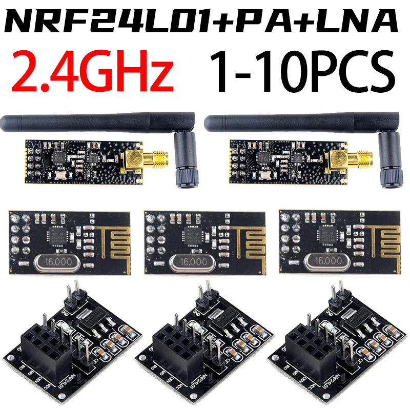 NRF24L01+ โมดูลการรับส่งข้อมูล - Nrf24L01 บทวิจารณ์และราคา