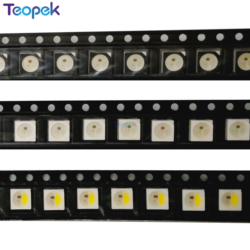50-1000 ชิ้น WS2812B RGB LED ช - Ws2812B Strip 5V บทวิจารณ์และราคา