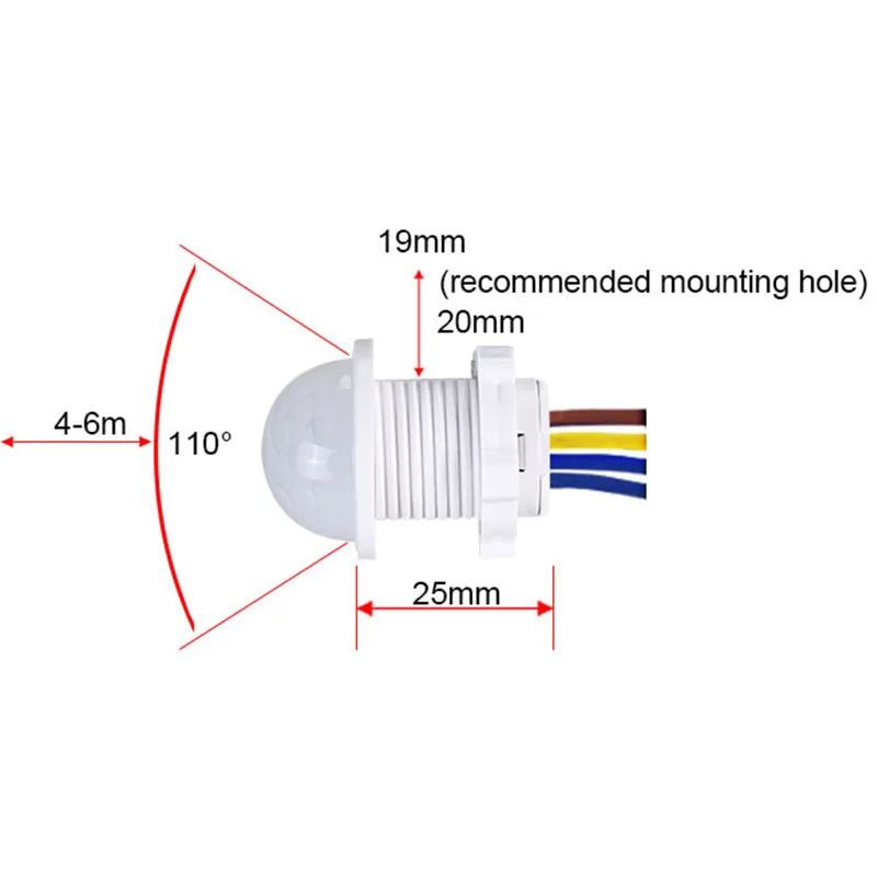 เซนเซอร์เซ็นเซอร์ตรวจจับการเคล - Pir Motion Sensor บทวิจารณ์และราคา