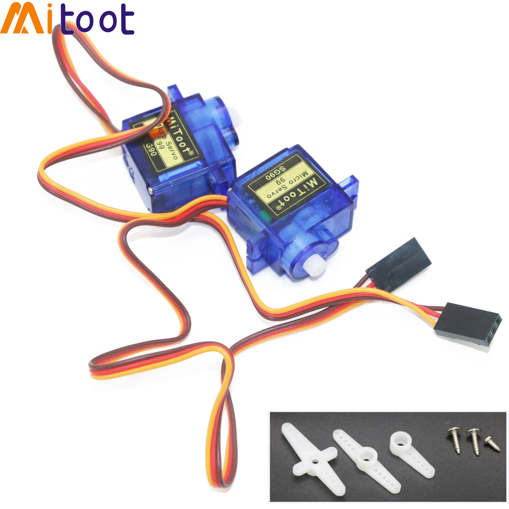 1/2/5pcs Mitoot Rc Mini Micro  - Servo Sg90 บทวิจารณ์และราคา