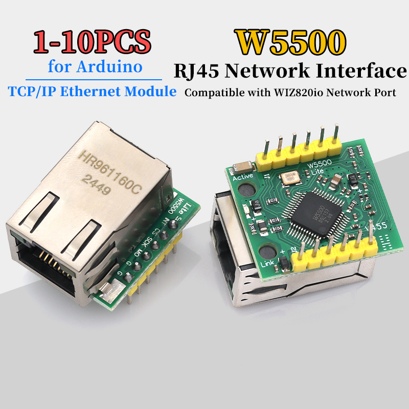 1/5/10 ชิ้น W5500 โมดูล TCP/IP - Ethernet W5500 บทวิจารณ์และราคา