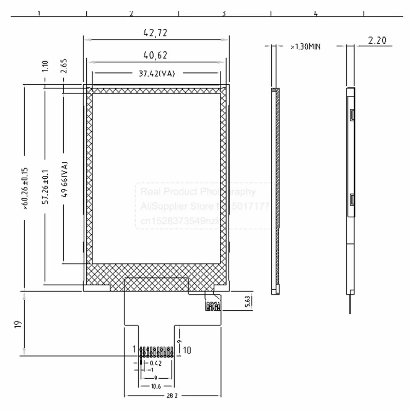 2.4นิ้วหน้าจอ LCD TFT แสดงผล S - Tft Display 2.4 บทวิจารณ์และราคา