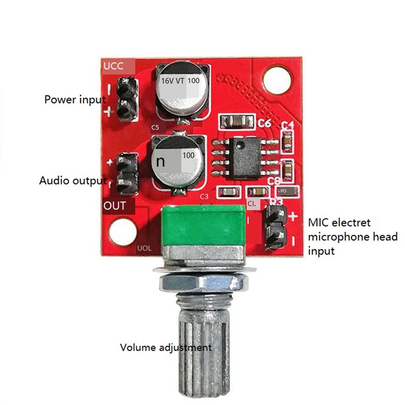 -[A51I ดิจิตอล]LM386 บอร์ดขยาย - Microphone Module บทวิจารณ์และราคา