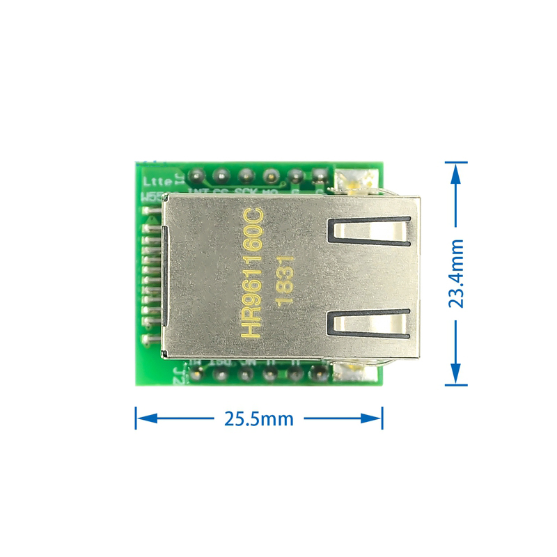 W5500 ชิป USR-ES1 ยี่ห้อใหม่ 8 - Ethernet W5500 บทวิจารณ์และราคา