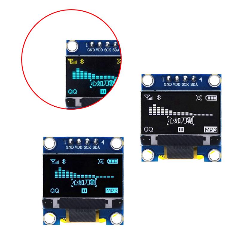 จอแสดงผล OLED ขนาด 0.96 นิ้ว 1 - Ssd1306 บทวิจารณ์และราคา