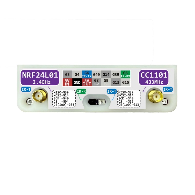 โมดูล RF 3-in-1 M5Stack CardPu - Nrf24L01 บทวิจารณ์และราคา