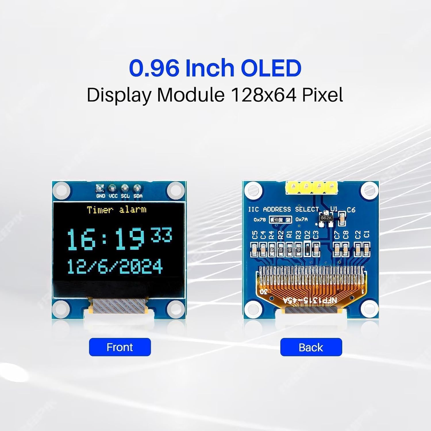3 ชิ้น 0.96 นิ้วหน้าจอ OLED โม - Ssd1306 บทวิจารณ์และราคา