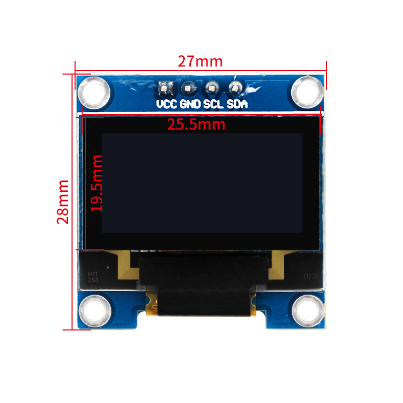 0.96 นิ้ว OLED SSD1306 I2C IIC - Ssd1306 บทวิจารณ์และราคา