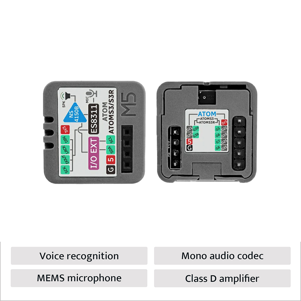 M5Stack Atomic Voice Base ES83 - Microphone Module บทวิจารณ์และราคา