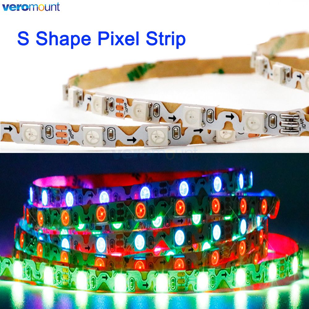 แคบ6มม. พร้อมพีซีบี WS2812B ดั - Ws2812B Strip 5V บทวิจารณ์และราคา