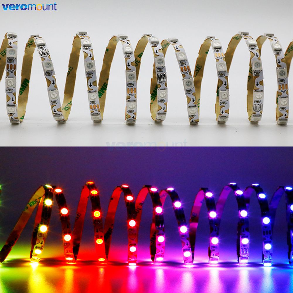 แคบ6มม. พร้อมพีซีบี WS2812B ดั - Ws2812B Strip 5V บทวิจารณ์และราคา