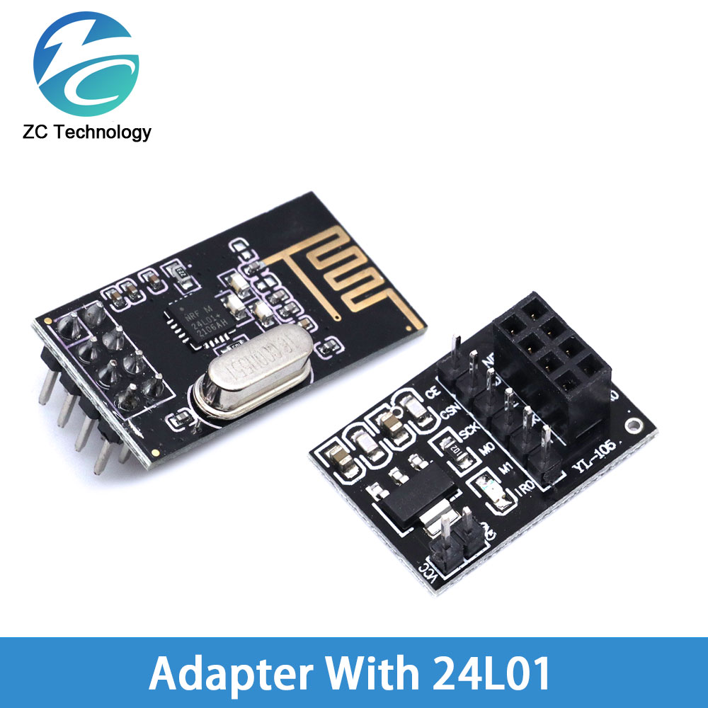 NRF24L01 + 2.4G โมดูลการส่งข้อ - Nrf24L01 บทวิจารณ์และราคา