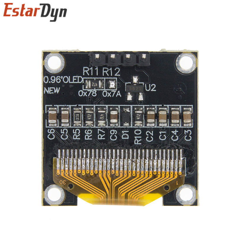0.96 นิ้ว IIC SPI Serial 7/4Pi - Ssd1306 บทวิจารณ์และราคา