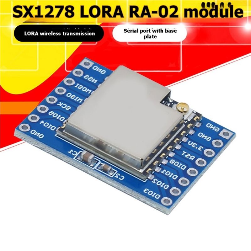 โมดูลส่งสัญญาณแบบกระจายสเปกตรั - Lora Sx1278 บทวิจารณ์และราคา