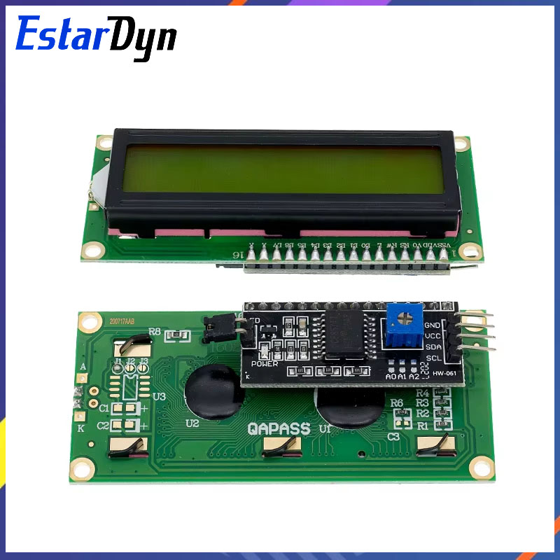 LCD1602 1602 โมดูล LCD สีฟ้า/ส - Lcd 1602 บทวิจารณ์และราคา