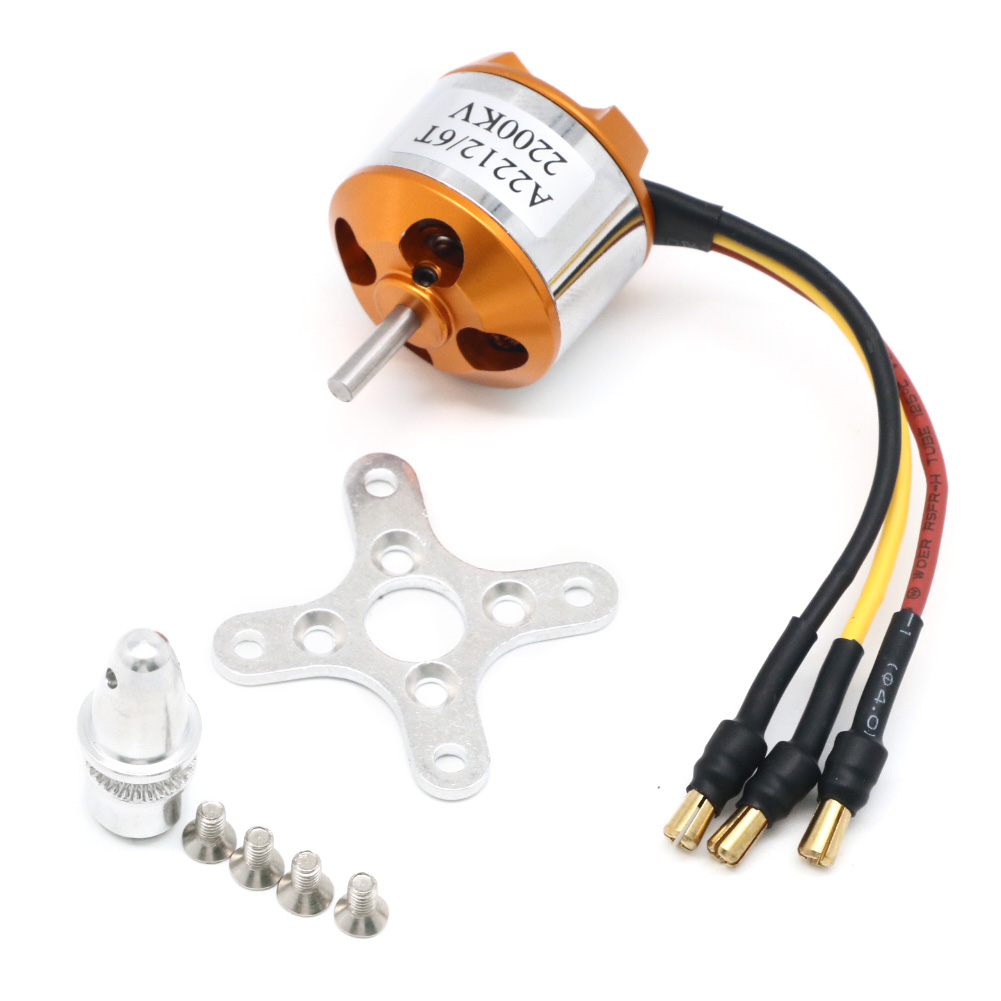 มอเตอร์30A ไร้แปรงถ่าน A2212 2 - Servo Sg90 บทวิจารณ์และราคา