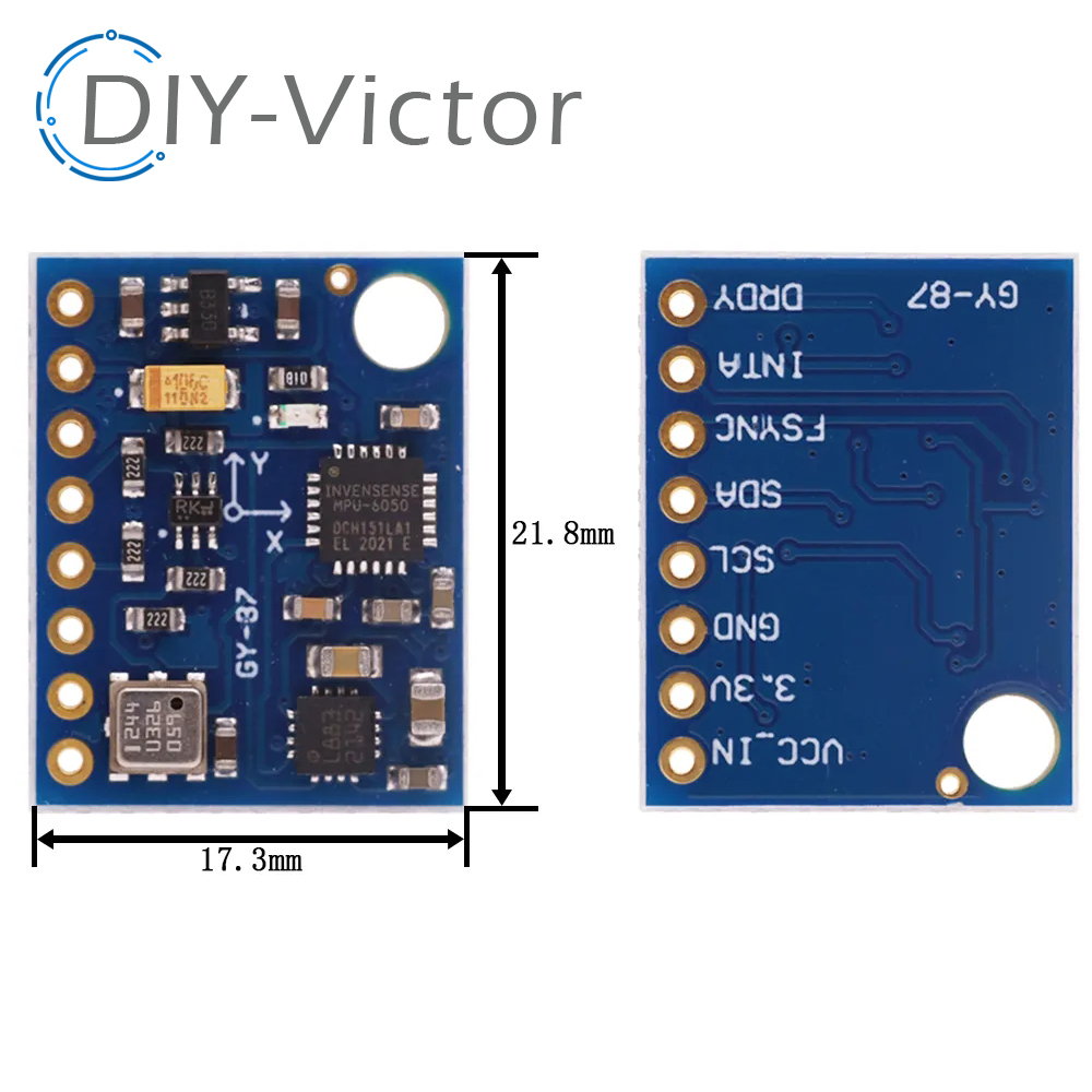 โมดูล GY-87 10DOF ของแท้ MPU60 - Mpu6050 บทวิจารณ์และราคา
