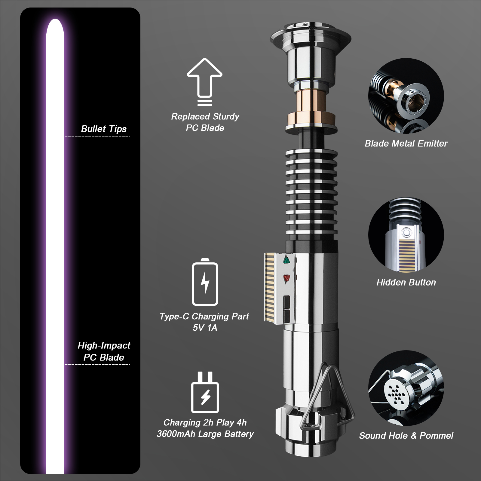 PHS ไลท์เซเบอร์นีโอพิกเซล ด้าม - Neopixel บทวิจารณ์และราคา