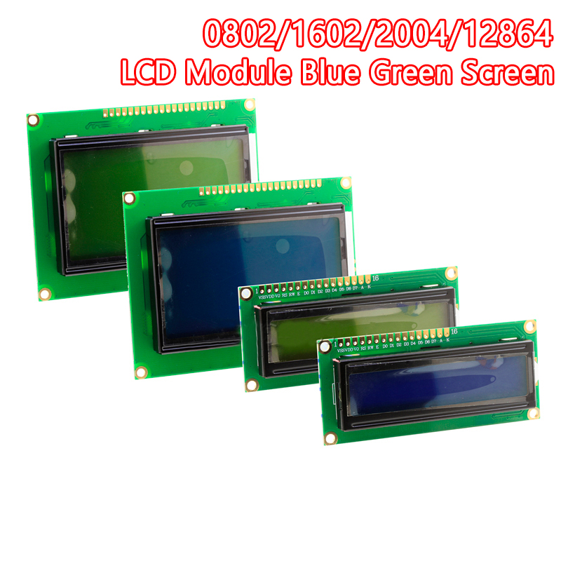 โมดูล LCD สีฟ้าสีเขียวสำหรับ A - Lcd 1602 บทวิจารณ์และราคา