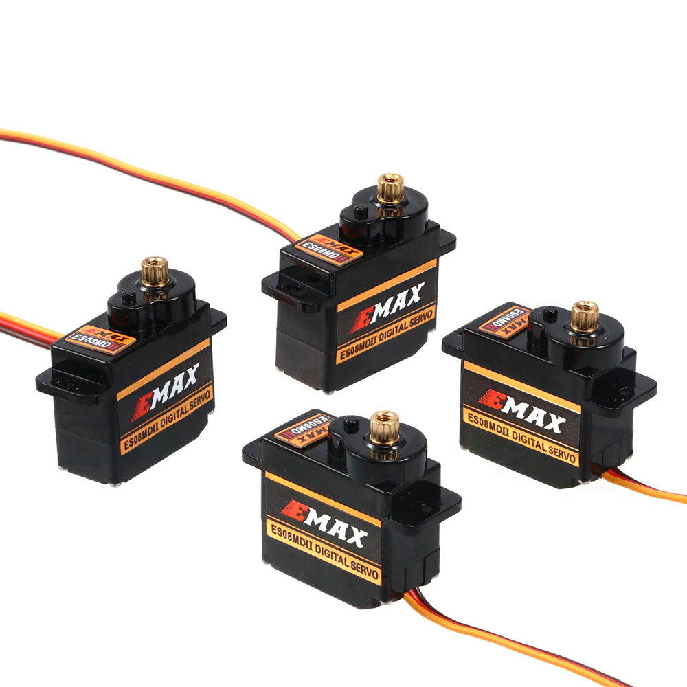 2/4/10 ชิ้น EMAX ES08MD II เกี - Servo Sg90 บทวิจารณ์และราคา