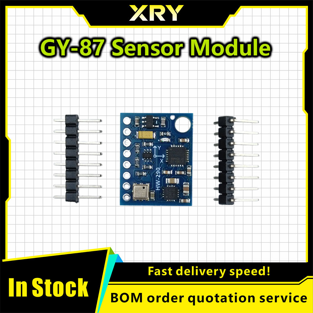 โมดูลเซ็นเซอร์ XRY GY-87 10DOF - Mpu6050 บทวิจารณ์และราคา