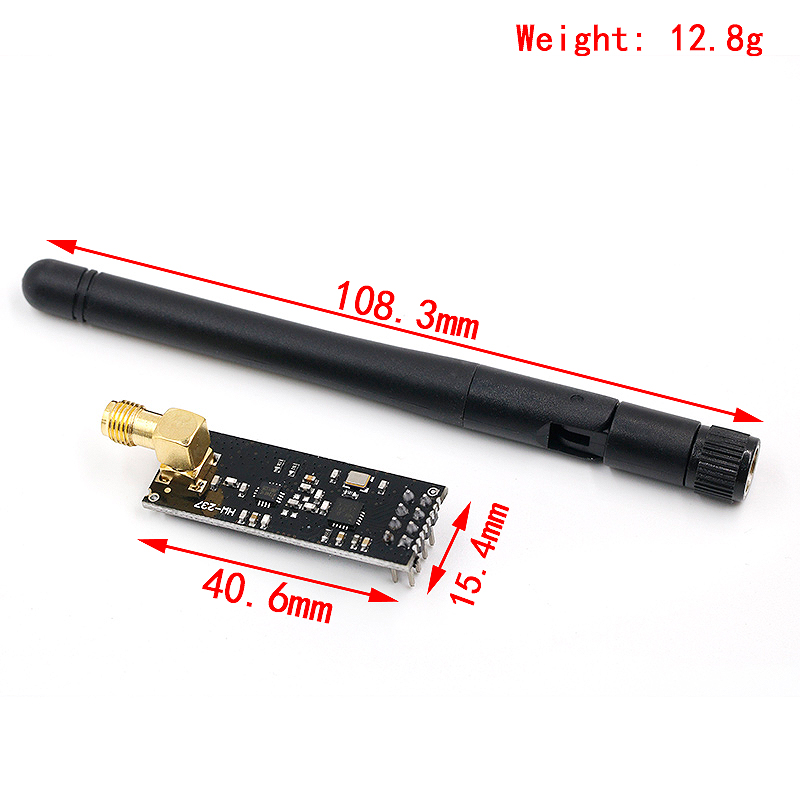 โมดูลไร้สาย NRF24L01 + PA + LN - Nrf24L01 บทวิจารณ์และราคา