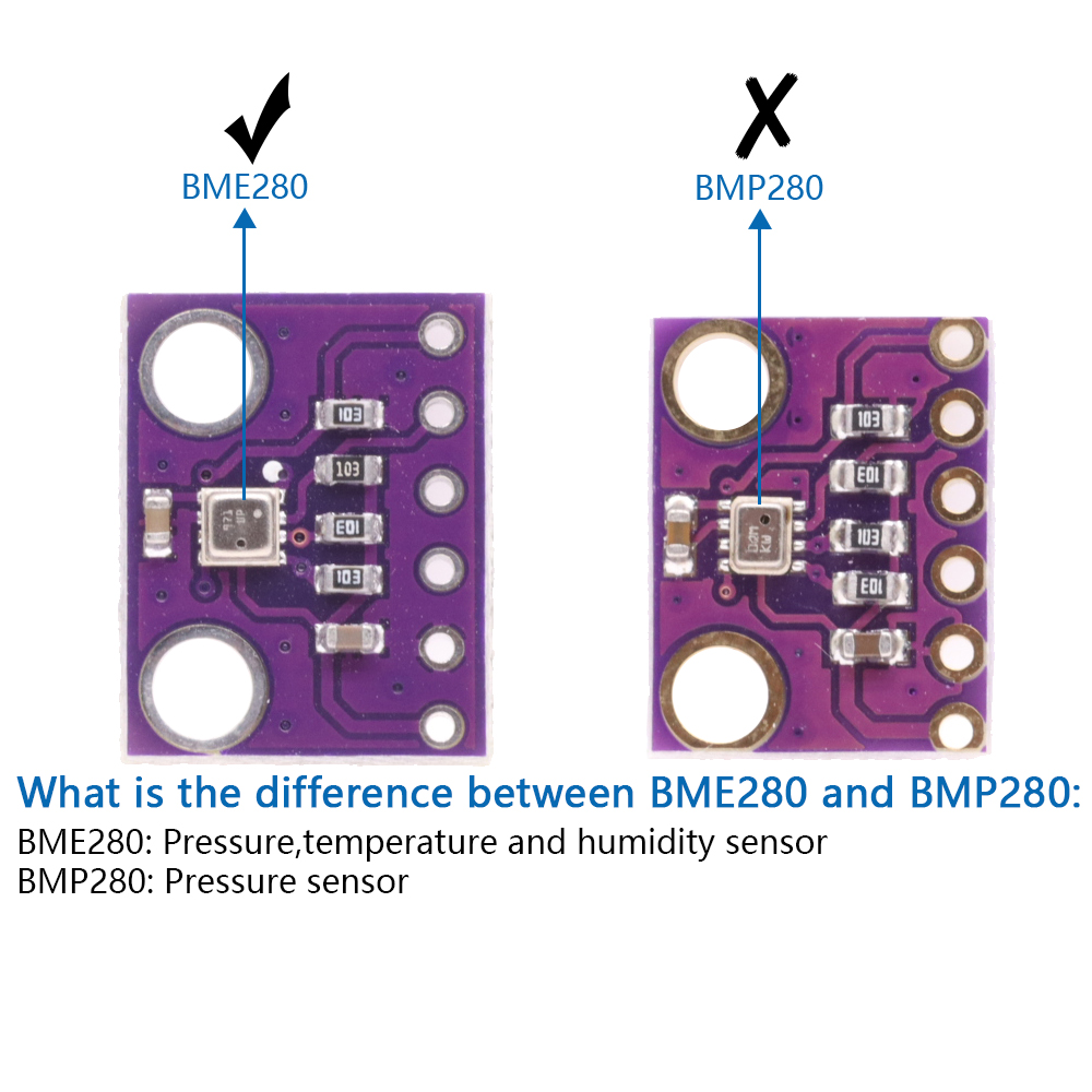 3in1 BME280 3.3V BMP280 5V Dig - Bme280 บทวิจารณ์และราคา